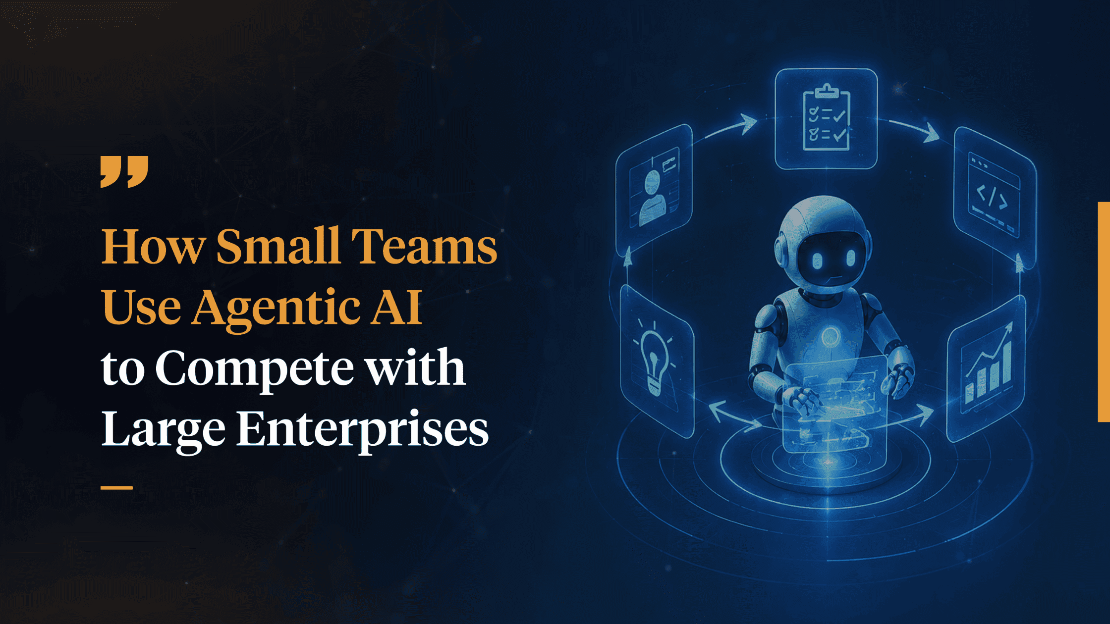 How Small Businesses Use Agentic AI to Level the Operational Playing Field