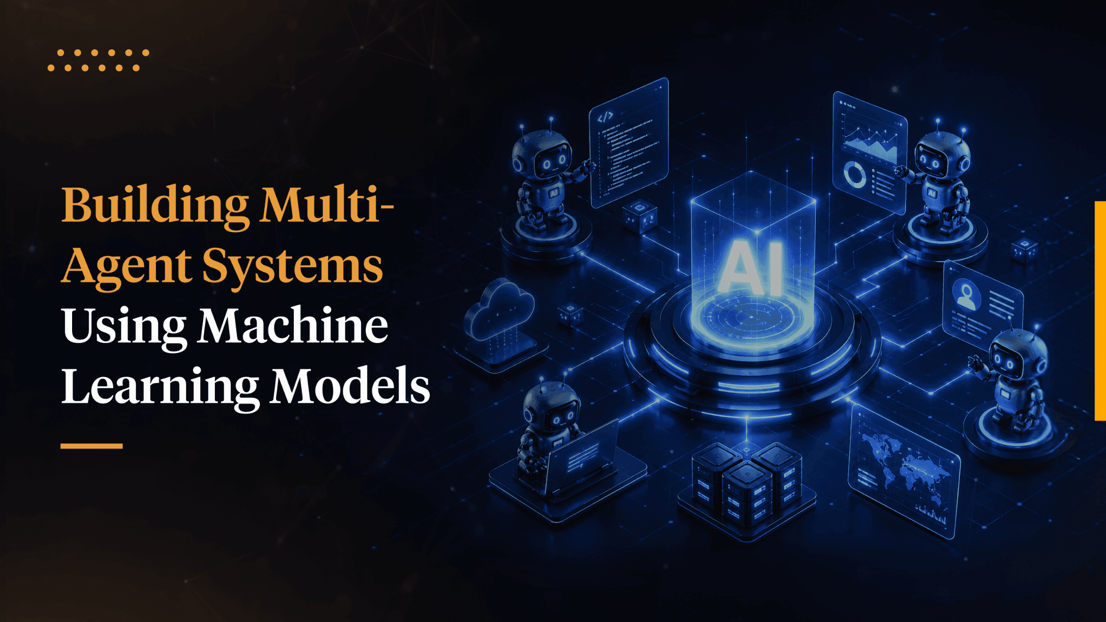 Building Multi-Agent Systems Using Machine Learning Models